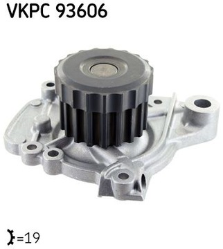 808731_E ČERPADLO VODY HONDA CIVIC VII/FR-V/STREAM 01