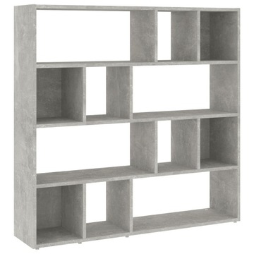 REGAŁ NA KSIĄŻKI/PRZEGRODA BETONU 105x24x102 cm