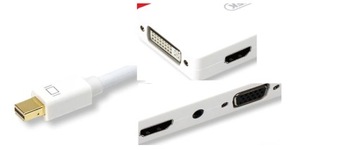 Адаптер DVI-I, Mini DisplayPort Uniteitea Y-6354 0,15