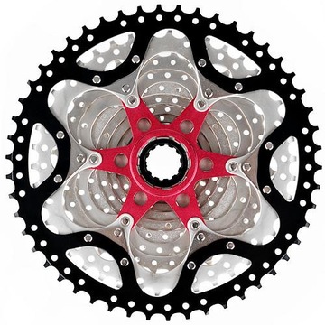 ВЕЛОСИПЕД КАССЕТНЫЙ 12-СКОРОСТНОЙ 11-50Т НИКЕЛИРОВАННЫЙ PROX