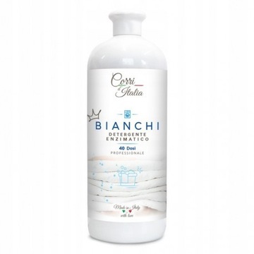 CORRI D'ITALIA płyn do prania białego 1L 40 prań BIANCHI IT