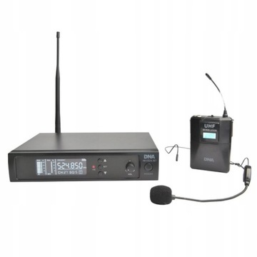 DNA VM HEAD SET MIKROFON BEZPRZEWODOWY NAGŁOWNY ZESTAW DLA DJ ANIMATORA