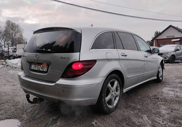 Mercedes Klasa R Off-roader Facelifting 300 CDI BlueEFFICIENCY 190KM 2011 Mercedes-Benz Klasa R 2011r, LONG, 3.0 CDI, 4-MATIC, Lekko uszkodzony praw, zdjęcie 3