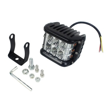 ГАЛОГЕННЫЙ 36W 12 светодиодный прожектор WORK LAMP STROBE