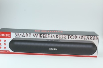 GŁOŚNIK RADIO BLUETOOTH-KIMISO CZARNE-SUPER MOC