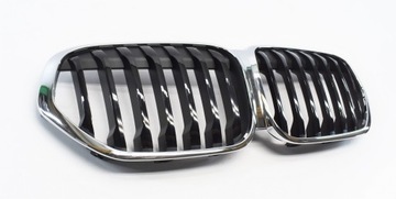 BMW X1 F48 LIFT LCI GRILL НОВЫЙ ХРОМ KIDNEY GLAY