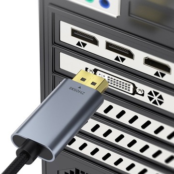 КАБЕЛЬ Mac MacBook USB-c DisplayPort 8K 5K 4K 240 Гц