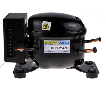 Kamper Jacht Lodówka 12/24V Sprężarka R600a BD50F