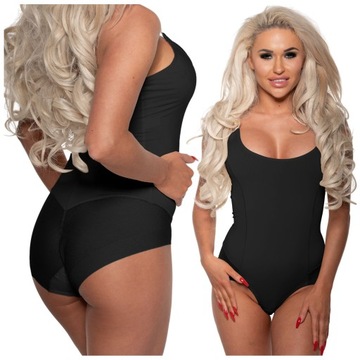 BODY WYSZCZUPLAJĄCE modelujące brzuch majtki korygujące damskie XL/2XL