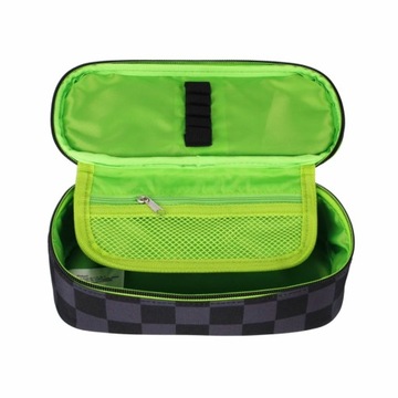 ШКОЛЬНАЯ СУМКА-ПИНКАС ИЗ ЖЕСТКОЙ ТРУБКИ ШАХМАТНАЯ ДОСКА, ЧЕРНАЯ