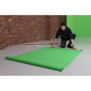 Фон виниловый полоса Manfrotto 1,37x4 м Chroma Key зеленый