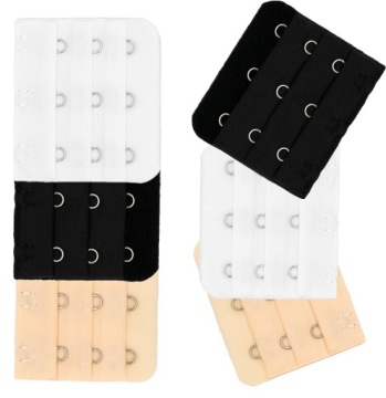 УДЛИНИТЕЛЬ, УВЕЛИЧИВАЮЩИЙ ОБЪЕКТ Бюстгальтера 3 РЯДА ЗАСТЕЖКА X3шт.