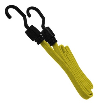 LINKA ELASTYCZNA PŁASKA 60 cm GUMA METALOWE HAKI