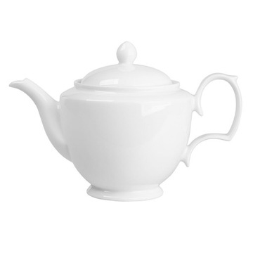 Imbryk dzbanek do herbaty kawy porcelana MariaPaula Biała 1200 ml