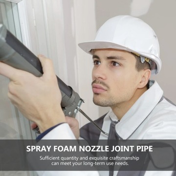 Сменная пенопластовая трубка и прозрачная распылительная насадка.