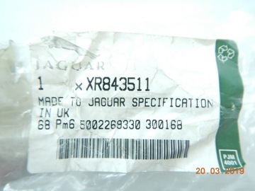 PATENTKA POHOVKA PRAVÝ ZADNÍ JAGUAR S-TYPE ASO