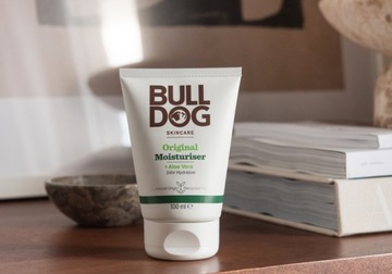 Bulldog krem + żel cera normalna + maszynka + 4 wkłady