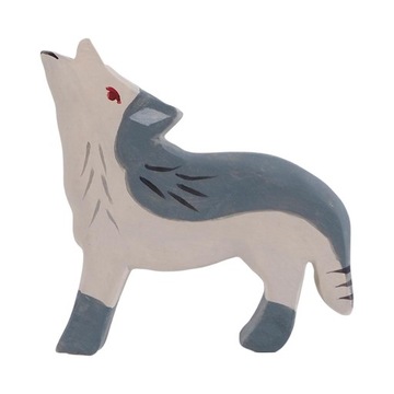 Animal Learning Toy Figures Numbers Model Wolf