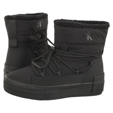 Buty Śniegowce Calvin Klein Snow Boot Czarne
