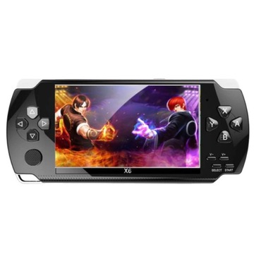 ПОРТАТИВНАЯ ИГРОВАЯ КОНСОЛЬ X6 – 1000 ИГР (МЕНЮ PL) 4,3-ДЮЙМОВЫЙ ДИСПЛЕЙ