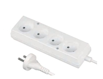 PRZEDŁUŻACZ 4X BEZ UZIEMIENIA PS-460 5M