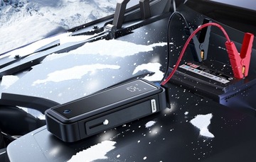 СТАРТЕР BASEUS CAR POWERBANK BOOSTER ДЛЯ АВТОМОБИЛЯ 3000A ЗАЖИМЫ 12 В