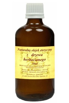 OLEJ Z DRZEWA HERBACIANEGO 50ml - trądzik, łupież