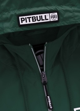 Męska Kurtka Wiosenna z Kapturem Wiatrówka Pitbull Limited Athletic Logo