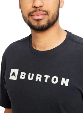 T-shirt Burton Horizontal Mountain - True Black