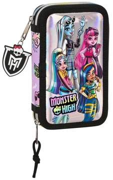 Piórnik Monster High Wyposażenie Pisaki Kredki 28e