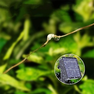 ПРОВОДНЫЕ САДОВЫЕ ЛАМПЫ СОЛНЕЧНАЯ ГИРЛАНД 100LEDs