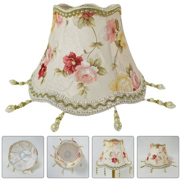 Абажуры из обивочной ткани из кружевной ткани