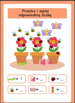 POMOCE DYDAKTYCZNE PDF LICZBY DO 10 KARTY роботи класу 1-3 для друку