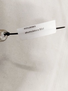 KOLEOS I PŘÍVOD HMOTA KLIKA MÍNUS AKUMULÁTORU