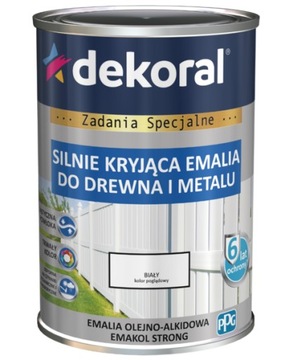 Dekoral EMAKOL Emalia 0,9L Biały