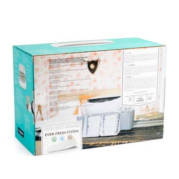 PREZENT NA BABY SHOWER PODGRZEWACZ DO CHUSTECZEK i WKŁADY PRINCE LIONHEART