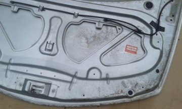 Капот Renault Clio III 3 2005-2012 TED69 серебристый