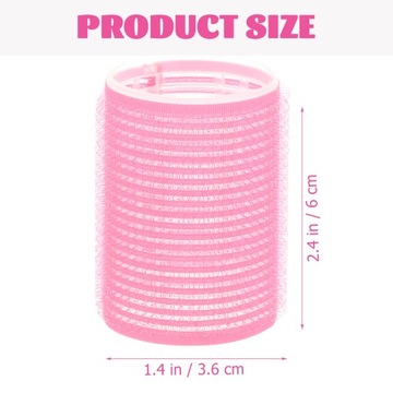 Самоудерживающиеся валики Большие волосы Средняя штора