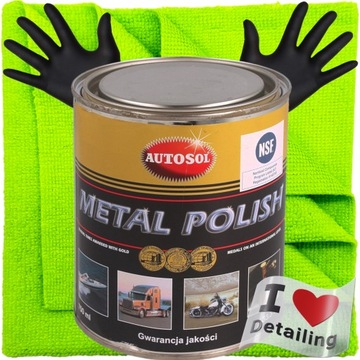 AUTOSOL METAL POLISH CHROM ALU PASTA POLERSK 750ml
