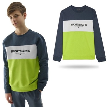 BLUZA DZIECIĘCA 4F CHŁOPIĘCA SPORTOWA DRESOWA NA CO DZIEŃ