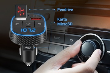 Навител BHF02 BASE Bluetooth FM-передатчик