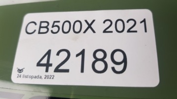 HONDA CB 500X БОКОВОЙ ЛЕВЫЙ ОБТЕКАТЕЛЬ