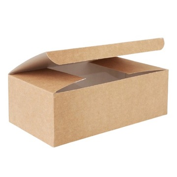 Opakowanie tekturowe na wynos - Kurczak duży - 22x12x7,5cm - 100 sztuk