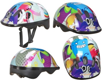 Kask rowerowy dla dzieci Spokey na rolki deske rozmiar uniwersalny