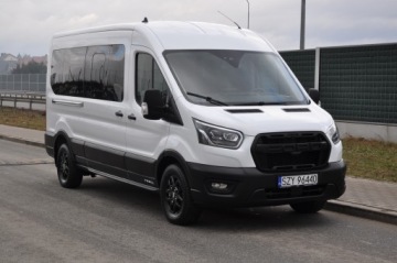 Ford Transit VIII 2021 FORD TRANSIT L3H2 8 os TRAIL AUTOMAT 2.0 170 KM SALON PL Bezwypadkowy I Wł, zdjęcie 14