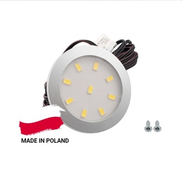 ORBIT XL Oprawa Meblowa LED 12V 3W Aluminium Neutralna