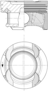 KOLBENSCHMIDT PÍST 40853600