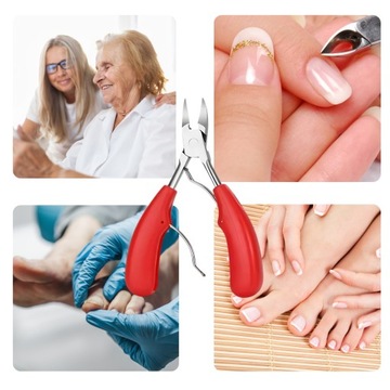 Cążki cęgi do wrastających grubych paznokci u stóp obcinacz pedicure