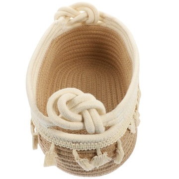 Корзина для хранения Корзины в стиле бохо Детские украшения Плетеная веревка
