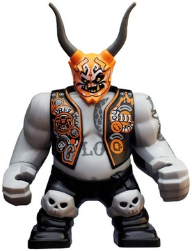 LEGO Ninjago figurka njo402 Killow Maska UNIKAT super stan